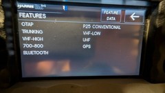 HARRIS Unity XG100M VHF/UHF/700/800 with CH-100 Touchscreen – WIDEBAND ENABLED!
