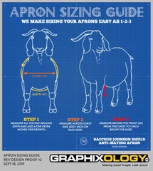 BACCHUS JOHNSON SHIELD Buck Anti Mating Anti Breeding Apron for Goats & Sheep