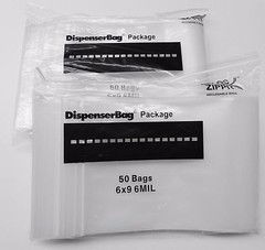 100 Zippit Bags Reloc 6 Mil Heavy Duty 6x 9″ Clear Zip Seal Lock Reclosable 6×9