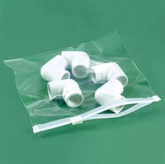 250 Pcs Clear Zip Top Slider Bags, Reclosable, 2.75 Mil, 6″ x 9″