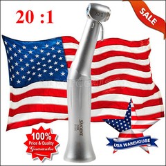 NSK MAX SG20 Dental 20:1 Reduction Implant Contra Angle Surgical Handpiece Push