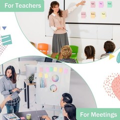 24 Packs Small Sticky Notes Bulk 1.5×2 Inch Mini Self Stick Note Pads, One Bo…