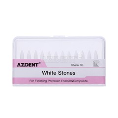 Dental Round White Stone Bur Polishing FG Burs /Dental LED High Speed Handpiece