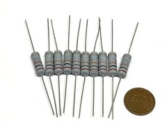 10 Pieces 68k Ohm 3Watt 3W 5% Tolerance Metal Oxide Film Resistor G520