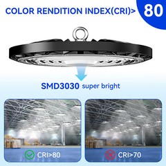 20Pcs 200W UFO Led High Bay Lights Industrial Commercial Warehouse Factory Light