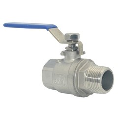 US STOCK 1 in inch 1″ NPT thread MALE to Female Full Port Ball Valve SS 304