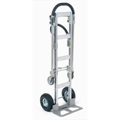 Aluminum 2-in-1 Convertible Hand Truck with Pneumatic Wheels – Senior