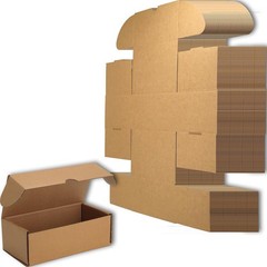 Small Brown Shipping Boxes for Small Business Pack of 50-4x3x2 inches Cardboa…