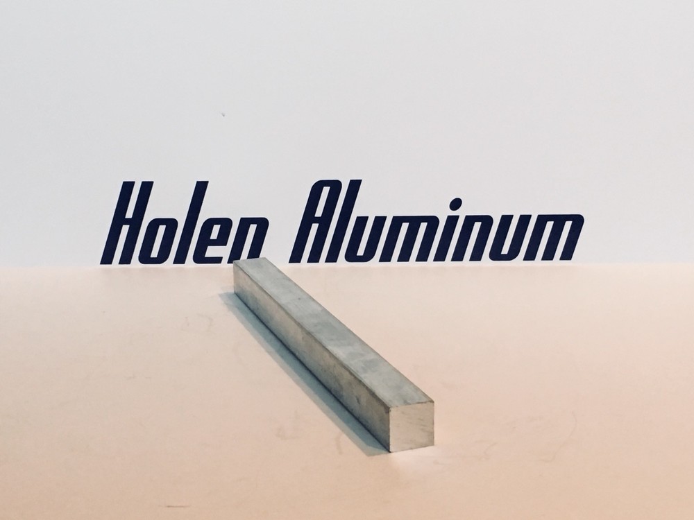 2-1/2” x 2-1/2” x 10″ LONG ALUMINUM SQUARE SOLID BAR 6061 EXTRUDED T6511 2.5