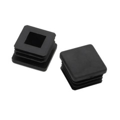 10X 1″ 1×1 inch Square Tube Hole Plug End Cap Leg Table Glides Feet Tips Inserts