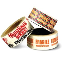 Custom Printed Packing Tape. Carton / Box Sealing. 36 Rolls – 2″ x 55 Yards.