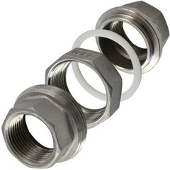 3/4″ 3/4 inch NPT Female thread Union Coupling Pipe Fitting stainless steel 304