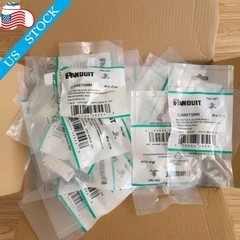 Box of 50PCS Jack Module For Panduit Giga TX CJ688TGWH Mini-Com CAT6 TX6-PlusUS