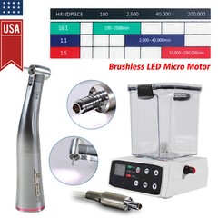 Yabangbang Dental Electric Motor+1:5 Contra Angle LED Handpiece /No LED