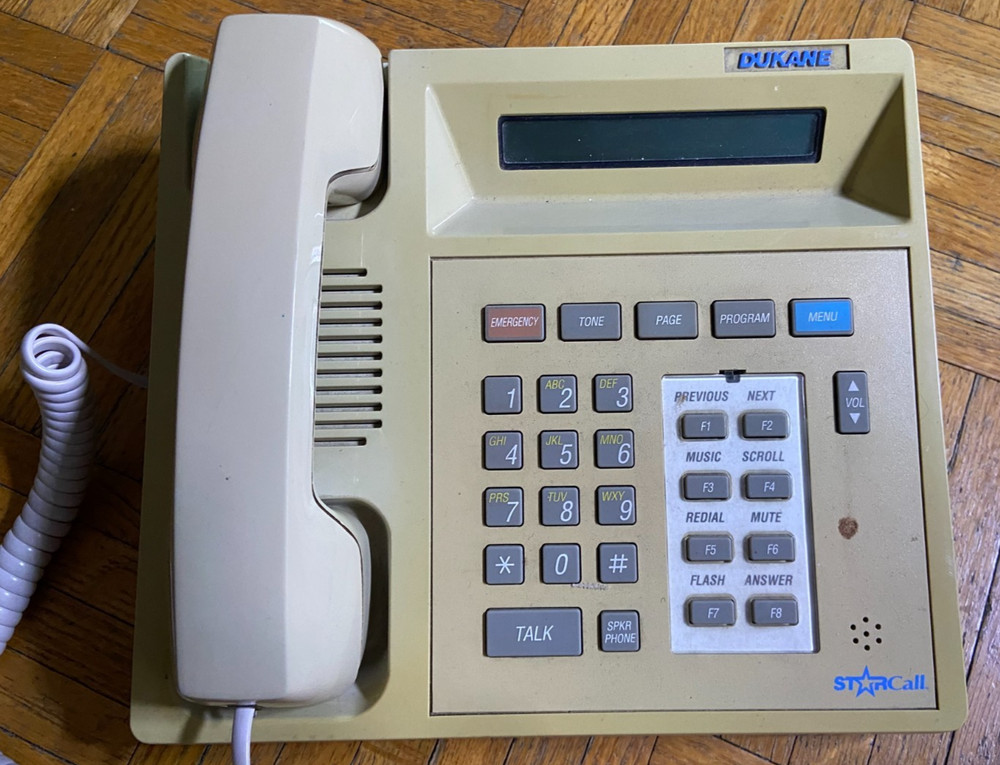 Dukane Starcall 7A1110 Administrative Telephone ATEL – School Intercom 