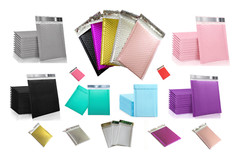 POLY BUBBLE MAILERS COLORS HIGH QUALITY SIZE 4×7” 5×7” 6×9” 8X11”