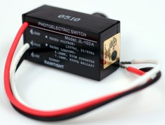 Pack of 2- Outdoor Hard-Wired Post Eye Light Control with Photocell Light Sensor