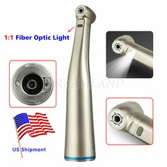 NSK NL400 Type Dental Electric Motor/1:1 1:5 Handpiece Fiber Optic Contra Angle