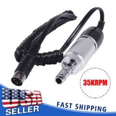 USA Dental Electric E-Type Micro Motor Lab Handpiece 35,000 RPM Max Fit Marathon