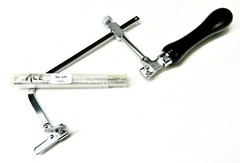 Jewelers Saw Frame & 144 Saw Blades # 0 Jewelry Making Set 3″ Sawframe & 1/0 Grs