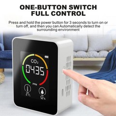 CO2 Meter Air Quality Monitor 400-5000 PPM Sensor Carbon Dioxide Detector US