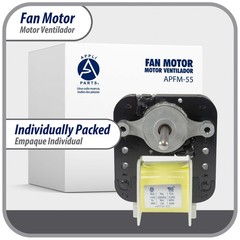 Appli Parts APFM-55 18 W Fan Motor, 110 V, 50/60 Hz, 0.38 A, 3000 rpm, CW rotati