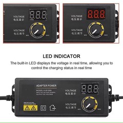 Adjustable power supplies Voltage 3 to 24V AC/DC Switch Power Supply LED Display