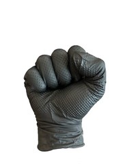 Diamond Grip 8MIL Nitrile Gloves – Black, SIZE: SMALL (Pack of 100)