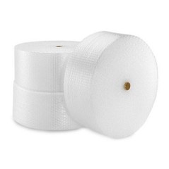 12″ Small (3/16″) Bubble Cushioning Wrap Cored Perforated – 350 Feet