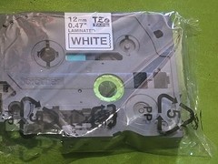 original Brother TZe-231 Schriftband laminiert 12mm 8m Black on White Tape