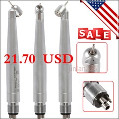 Yabangbang Dental 45 Degree Surgical High Speed Handpiece Push Button 4Hole WCA4