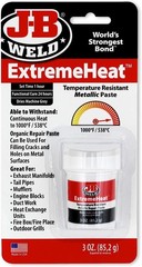 J-B Weld 37901 ExtremeHeat High Temp Metallic Paste, Heat Resistant Exhaust Weld