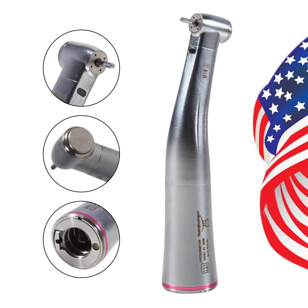 1:5 Electric Handpiece Dental Contra Angle Fiber Optic LED Fit NSK X95L Timax po