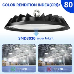 300W UFO LED High Bay Light Warehouse Factory Industrial Light UFO LED Bay Light
