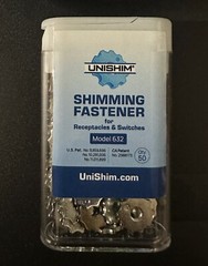 UniShim – Electrical Spacer Shim – 50pk
