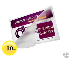 10 Mil Legal size Hot Laminating Pouches 9 x 14-1/2 [pack of 50] Clear 9×14.5