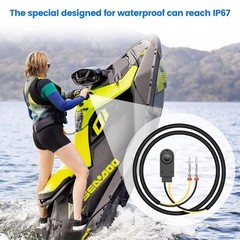 Premium Start Stop Button Switch, Waterproof IP67, Compatible with SeaDoo GS …