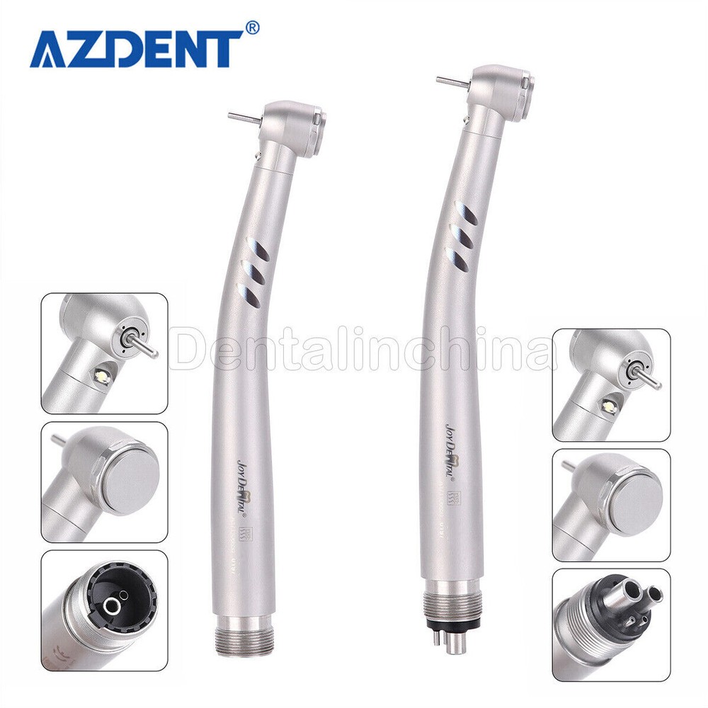 Joydental Dental E-generator LED High Speed Handpiece Ceramic Torque Push 2/4H