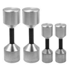 4x Flange Two Hole Pin Set Stainless Steel 1-1/8” and 1-5/8” Diameter