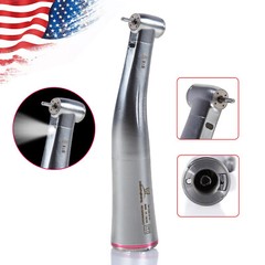 Yabangbang LED Dental Electric-Handpiece 1:5 Contra Angle Fiber Optic High-Speed