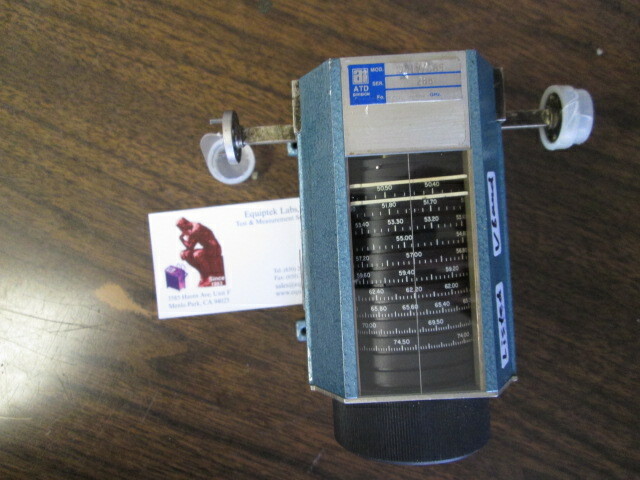 Frequency Meter V-Band 50GHz to 75GHz GHz ATD/Millimiter-Wave 551V/385