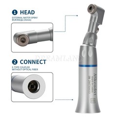 5xDental Low Speed Contra Angle Handpiece Latch E-Type 2.35mm Autoclavable 135°C