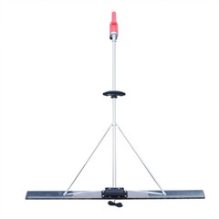 21V Cordless Concrete Vibrators Surface Power Trowel w/ 59″ Screed Blade Rulder