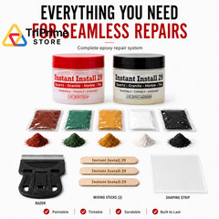 Instant Install 29 Complete – 4 oz Epoxy Permanent 4 Kit, Translucent