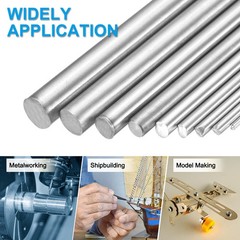 4Pcs (1mm) 0.04″ Dia (407mm) 16″ Length GR1 Metal Solid TA1 Titanium Round Rod