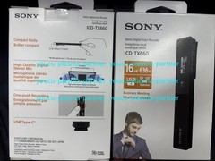 Sony ICDSony ICD-TX660 16GB Ultra-Slim Digital Voice Recorder – USB-C NEW！