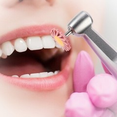Dental Zirconia Ceramic Polishing Wheel Kit RA 2.35mm Rubber with Diamond Burs
