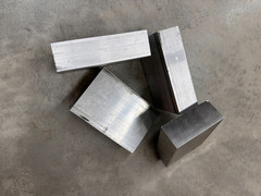 Aluminum 6061 T6 Drop Block Plate Remnant 1 1/4 X 3 X 4 1/2
