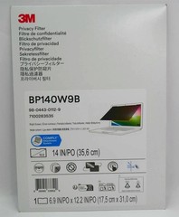 3M BP140W9B Bright Screen Privacy Filter for 14 in. Bezel Widescreen