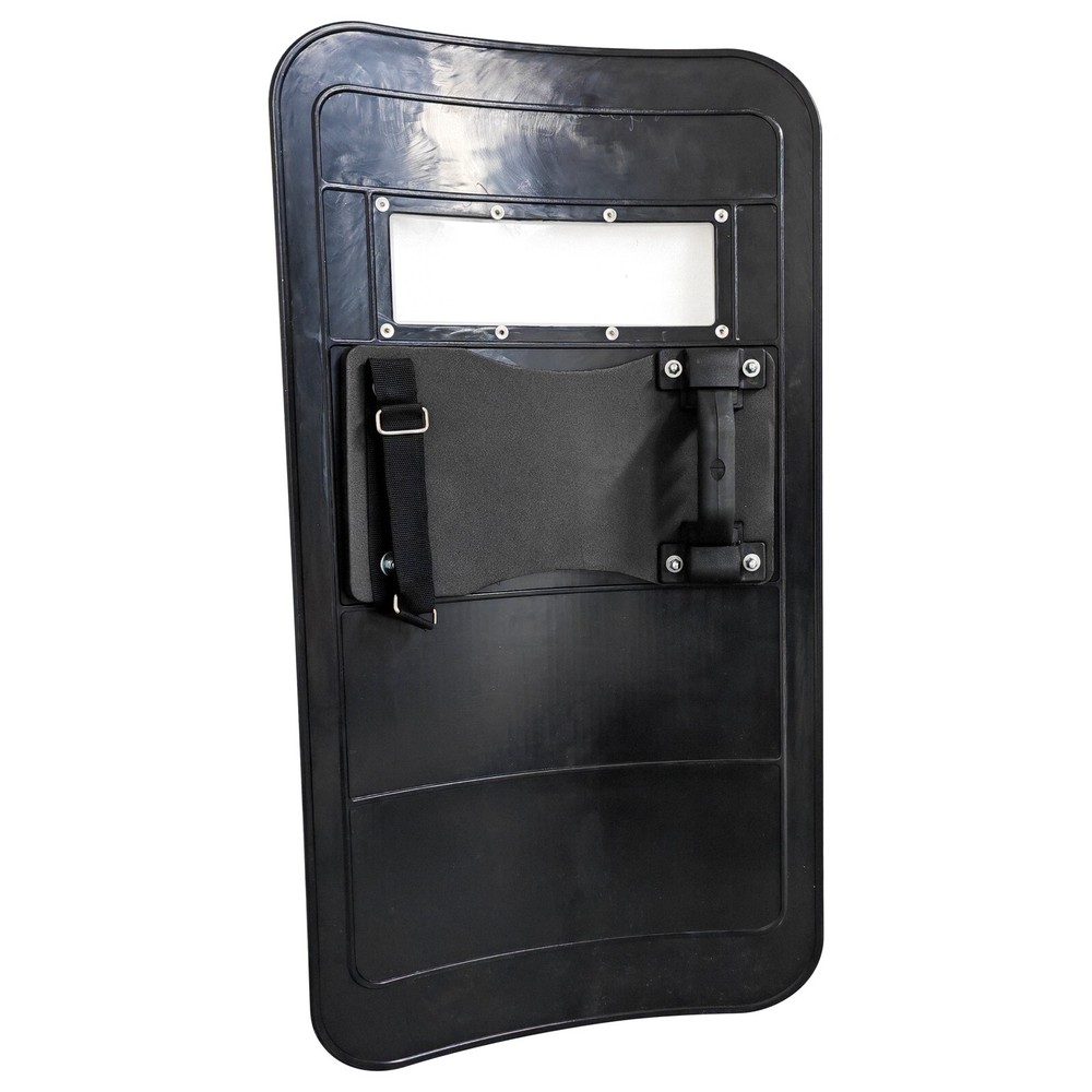 Hand-Held Anti-riot Shield with Foldable Grip Security Protection Anti Impact